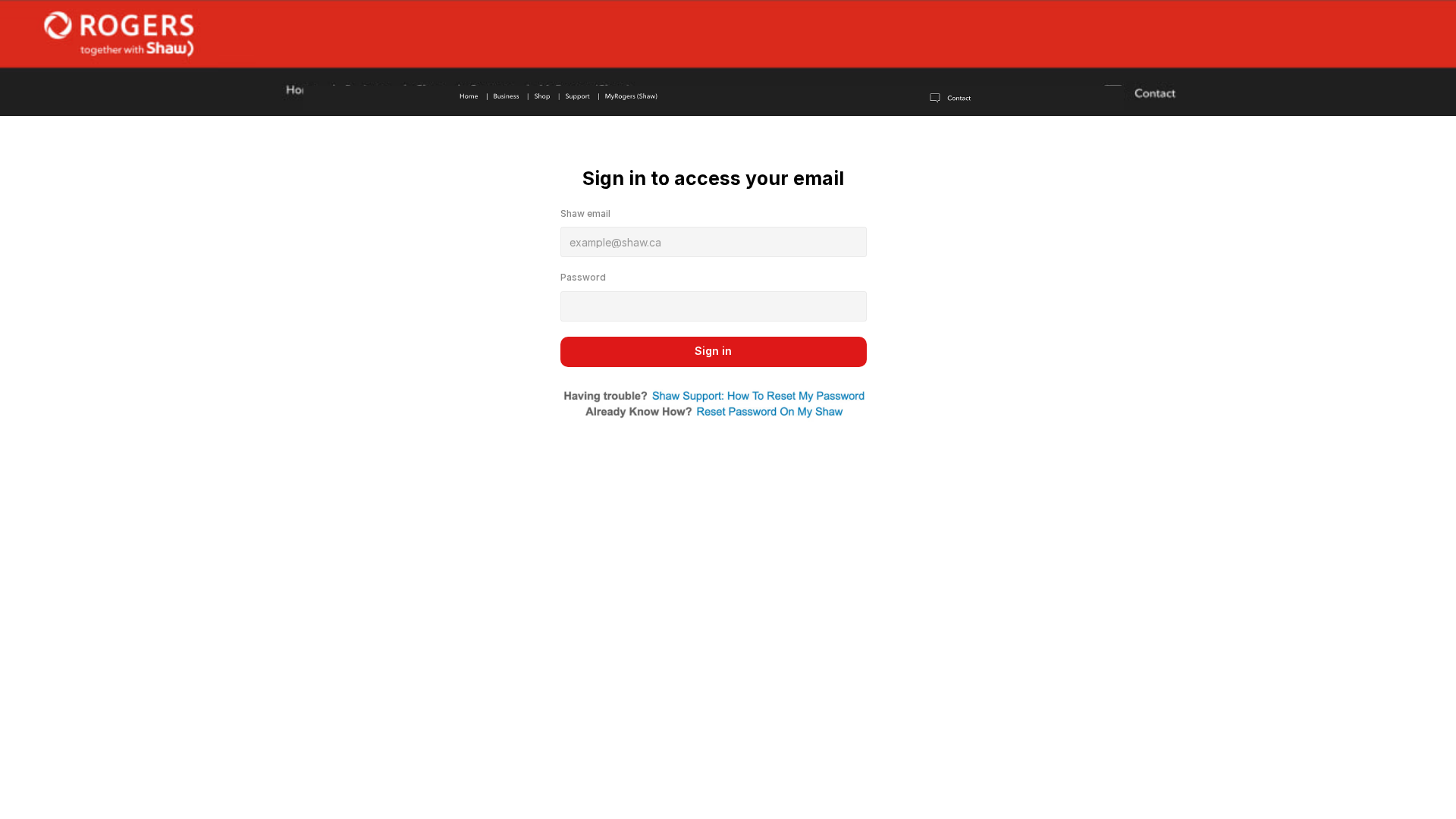 Screenshot of webmail-shaws-logins-s-zimbra.framer.website