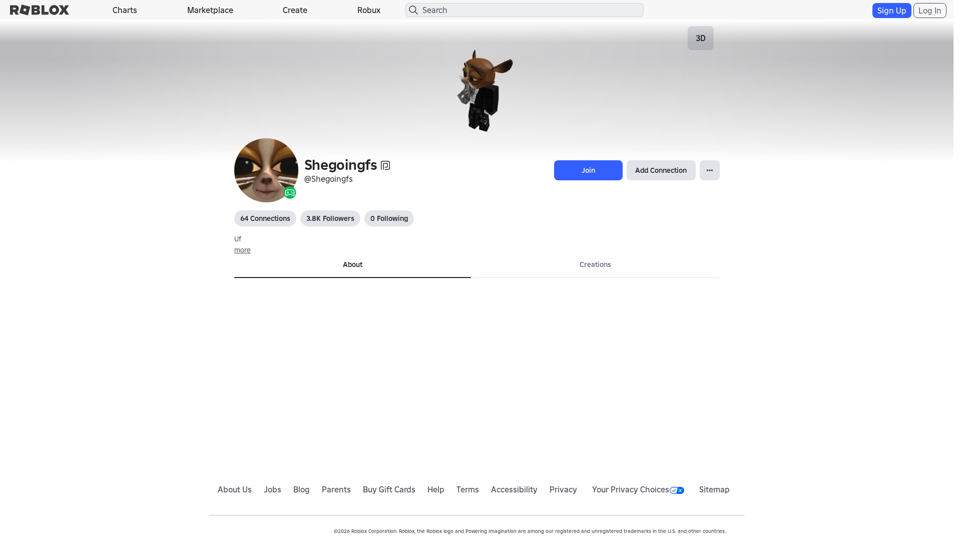 Screenshot of www.roblox.com.bi