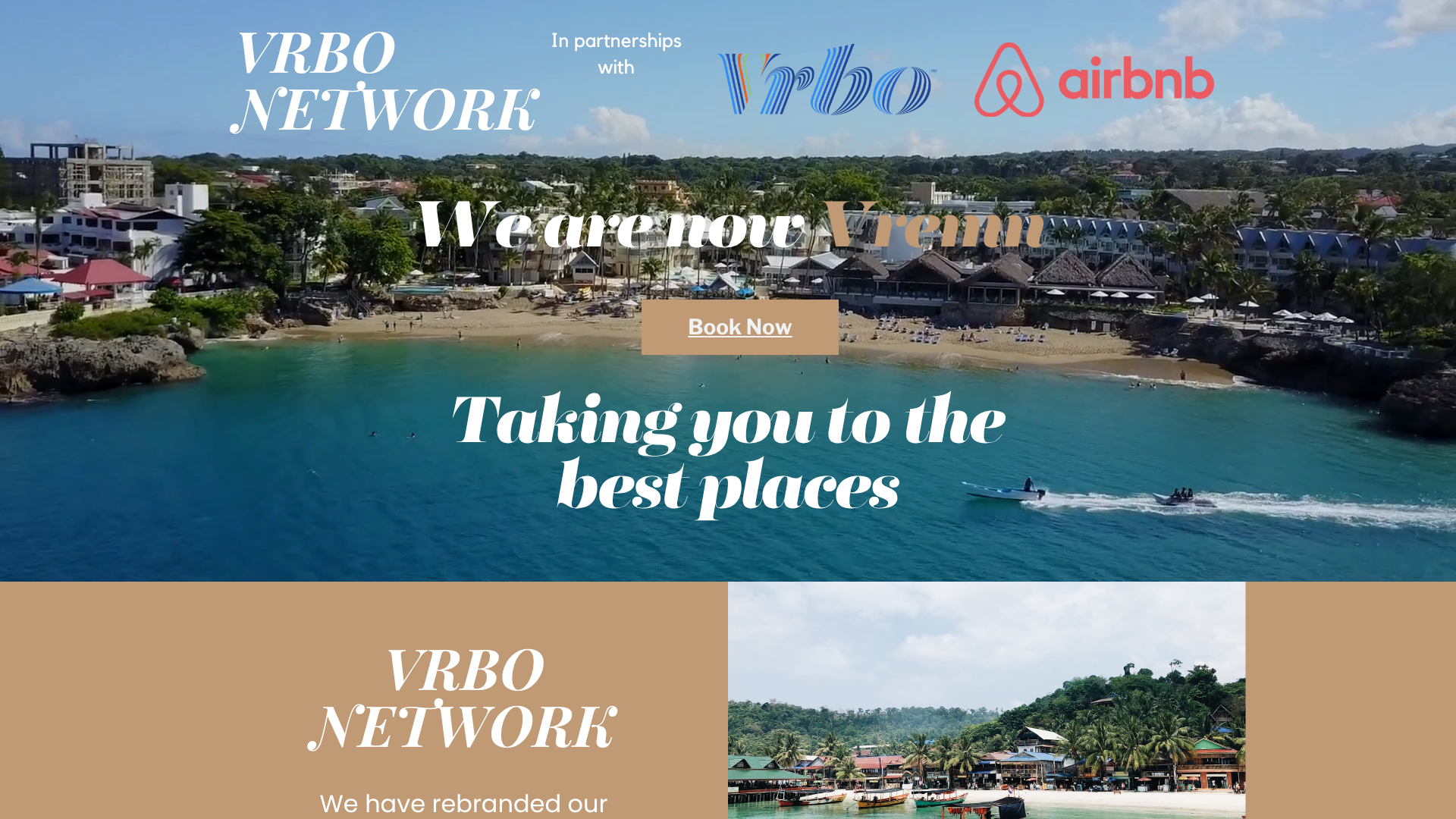 Screenshot of vrbonetwork.com