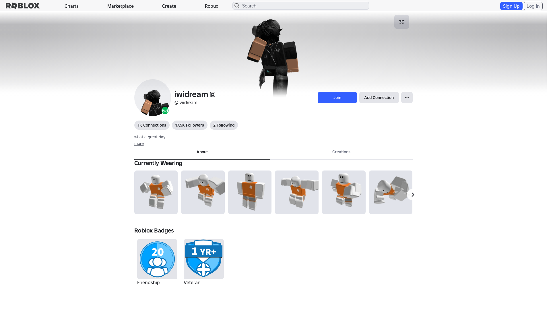 Screenshot of www.roblox.ly