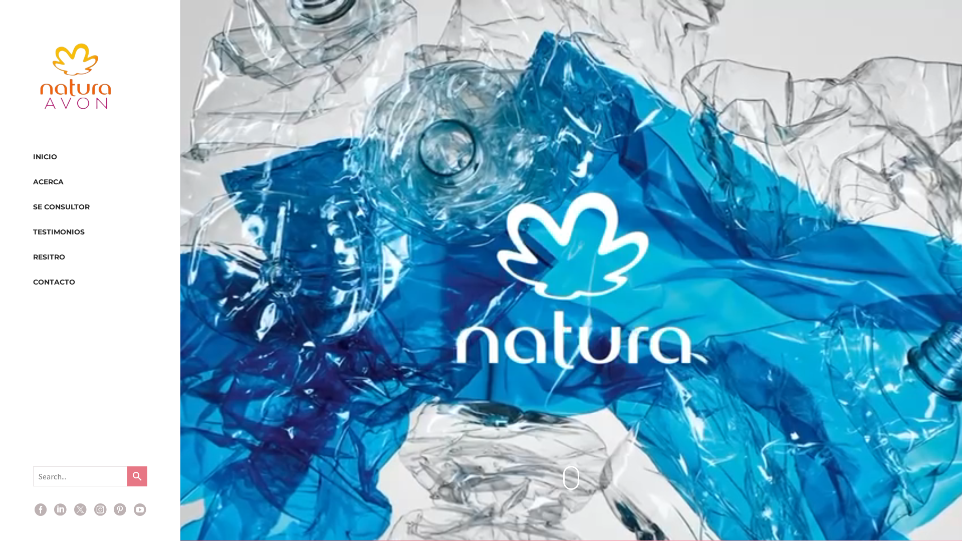 Screenshot of naturaavonclaudiagomez.com