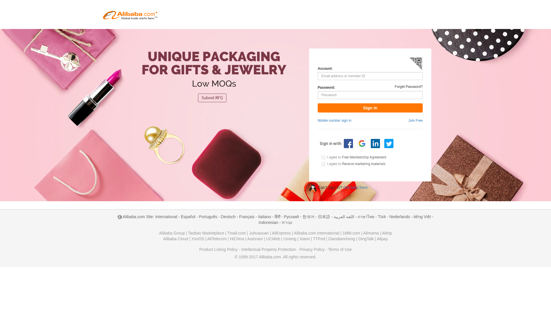 Screenshot of mackeyins.com