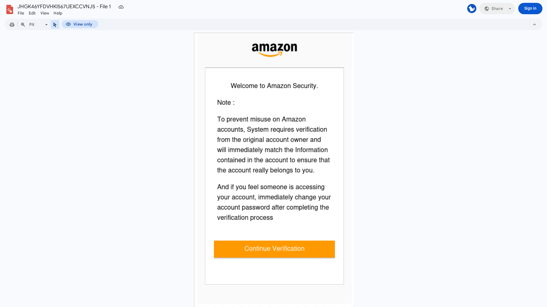 Screenshot of docs.google.com