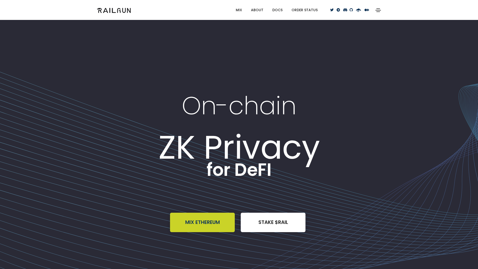Screenshot of railgunn.org