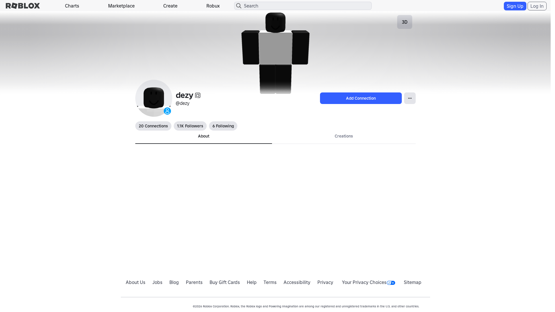 Screenshot of www.roblox.com.bi