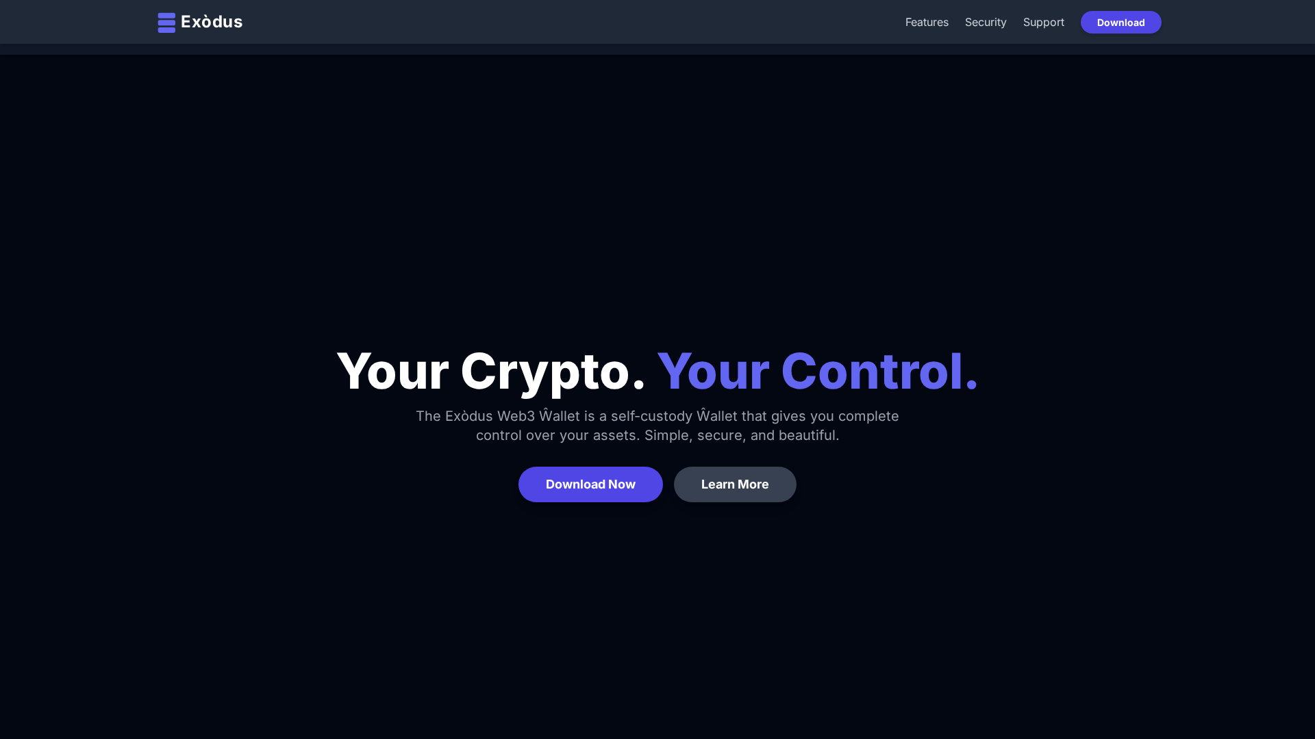 Screenshot of home-exo-x-en.github.io