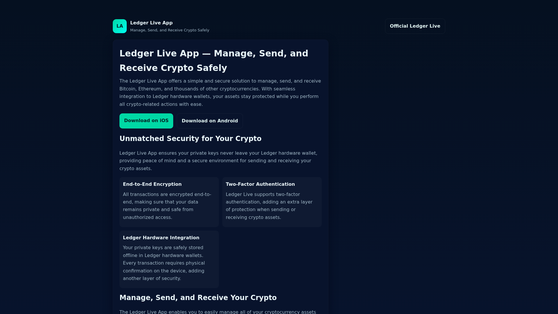Screenshot of learn-ledger-liv-app.pages.dev