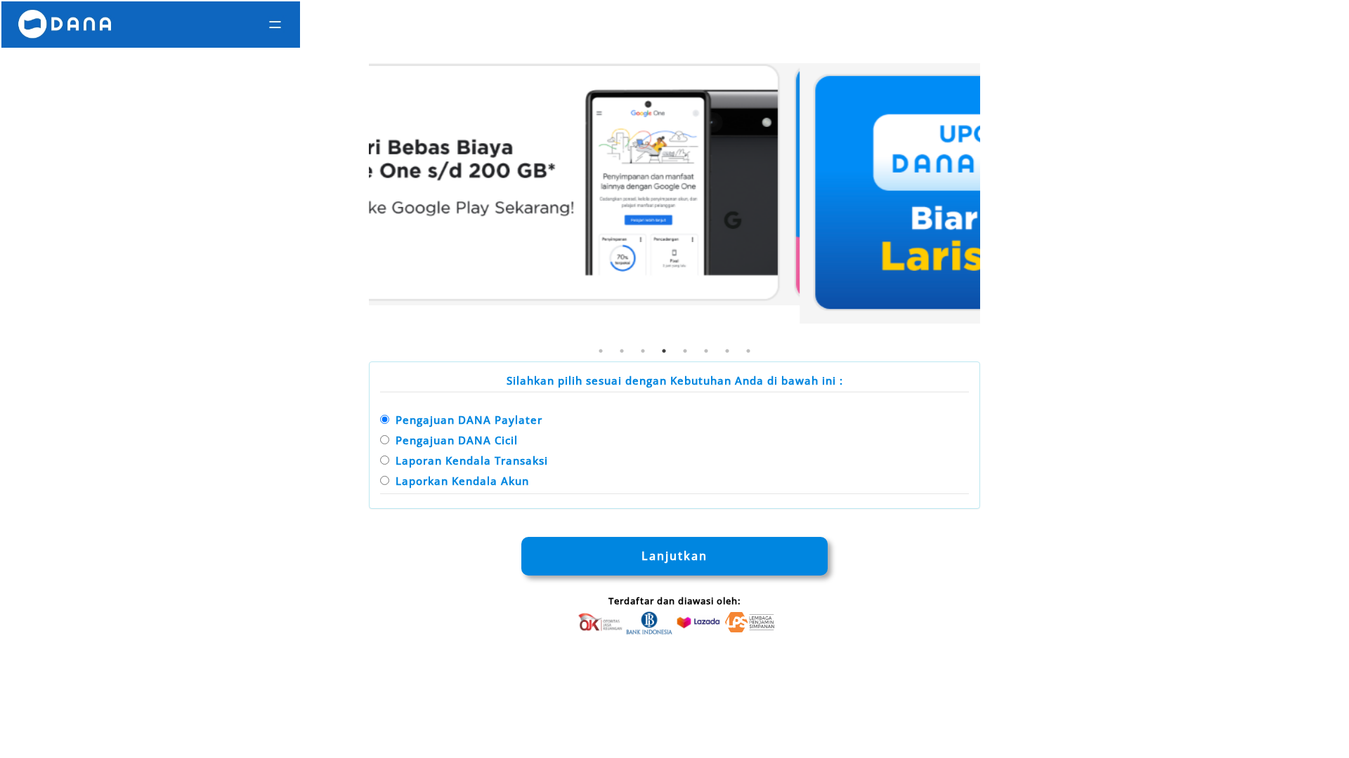Screenshot of danaa-iindonesiaa.ndd.my.id