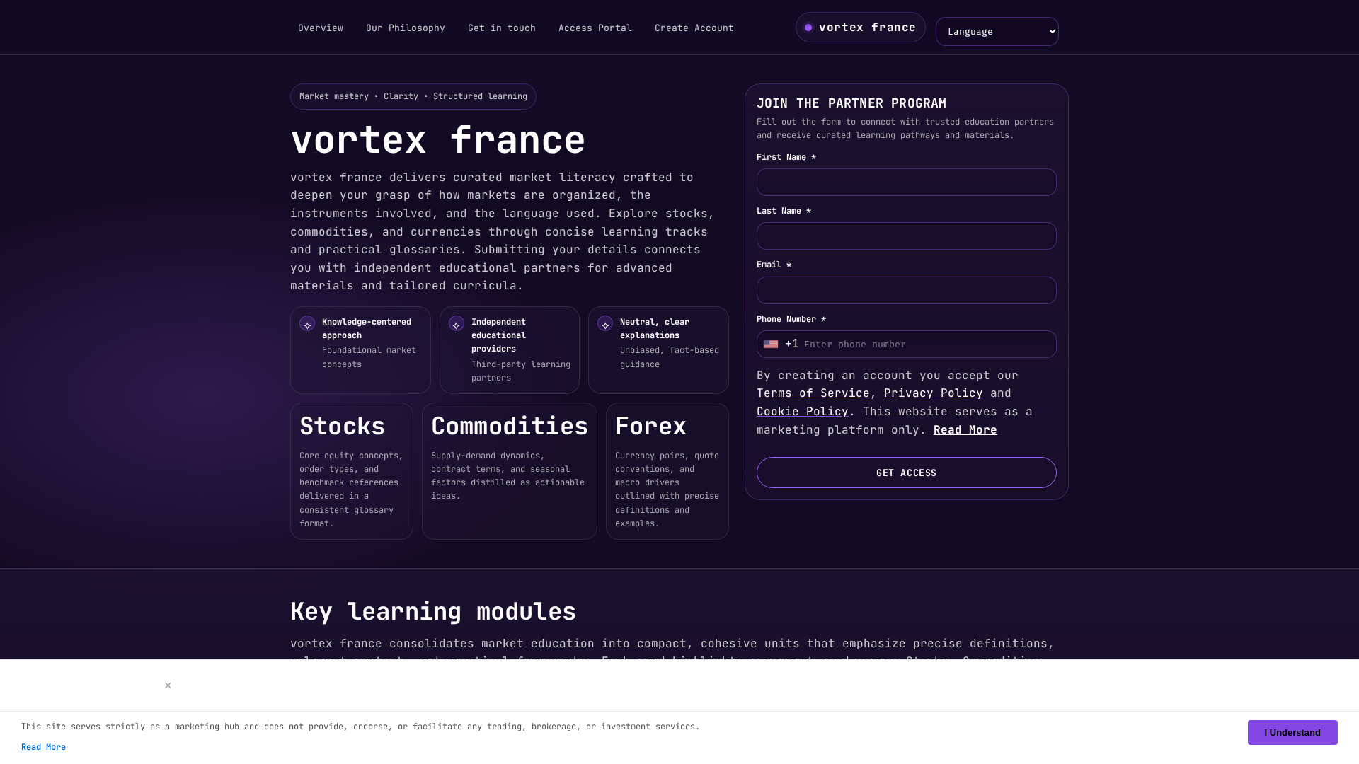 Screenshot of vortexfrance.pro