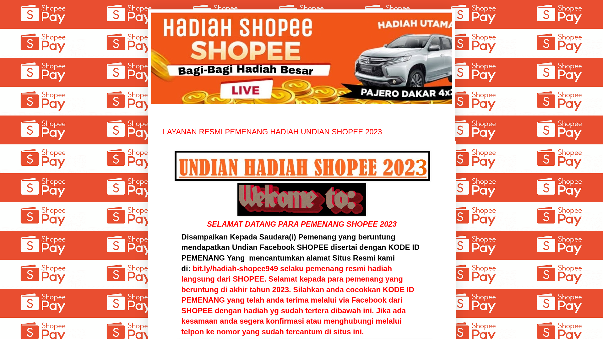 Screenshot of hadiah-shopee949.blogspot.com