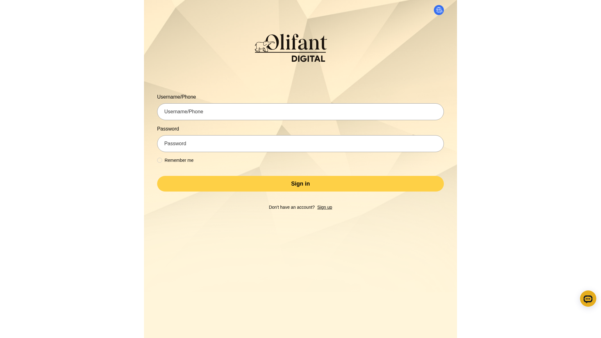 Screenshot of olifantdigitalcc.com