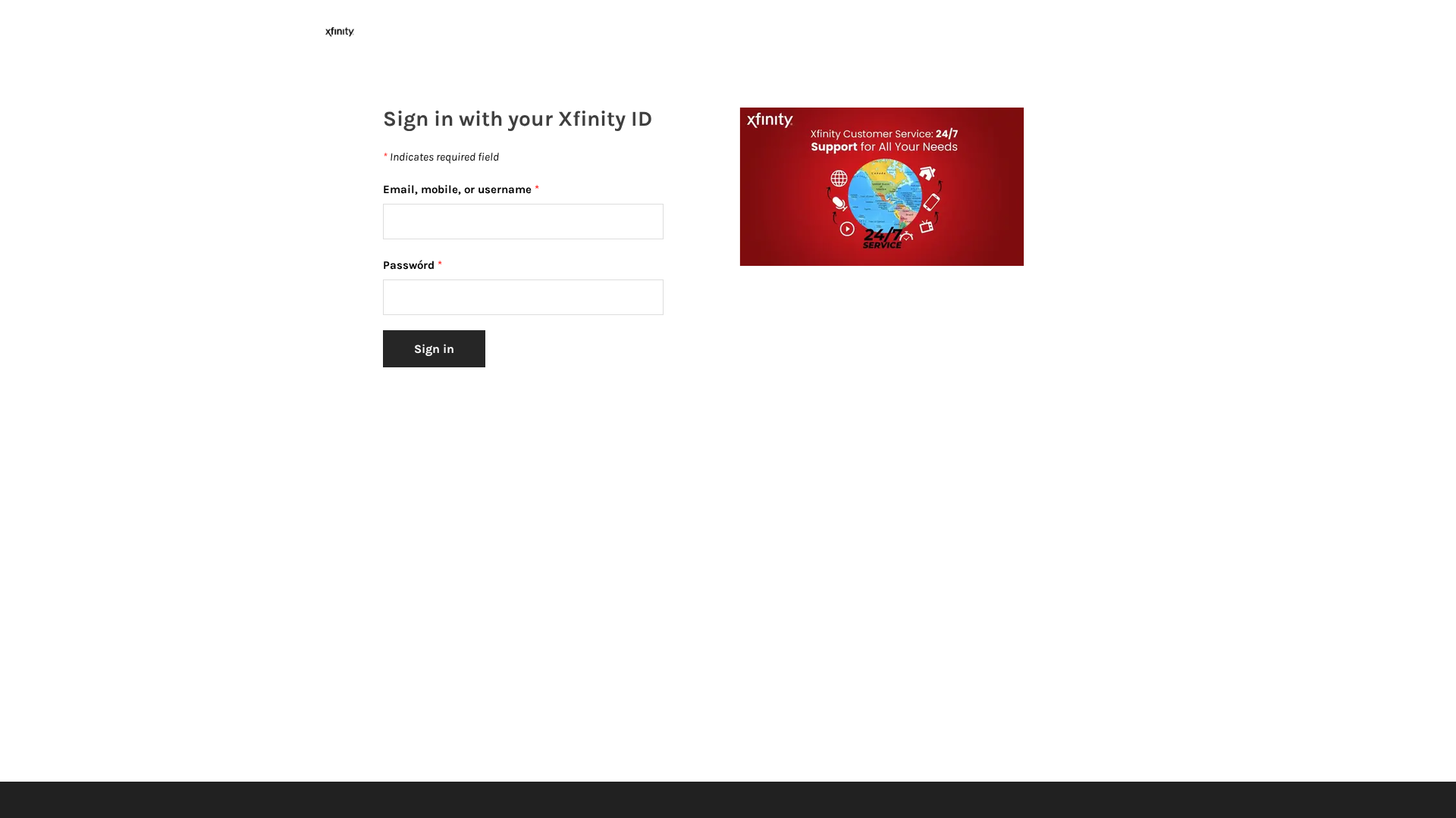 Screenshot of xfinityupdatemailbox.weebly.com