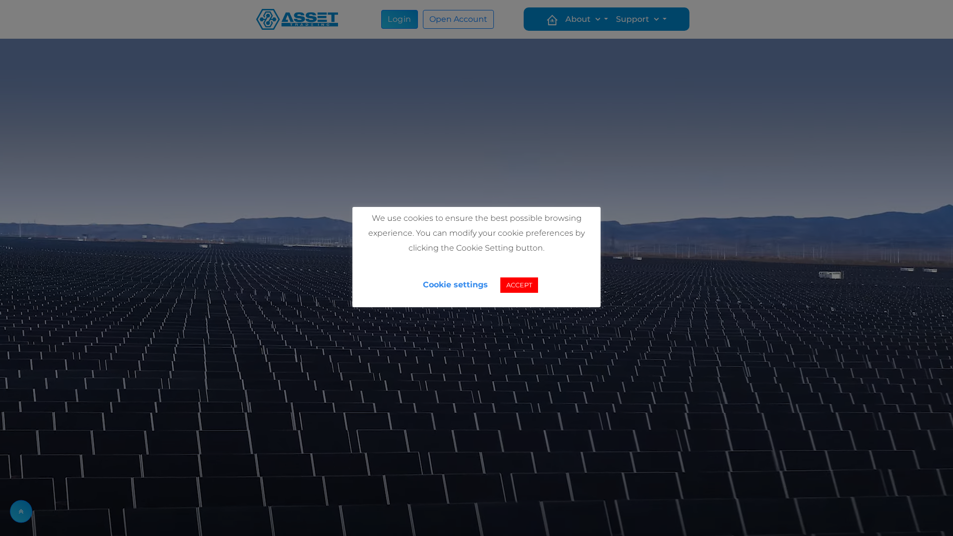 Screenshot of www.assettradeinc.com