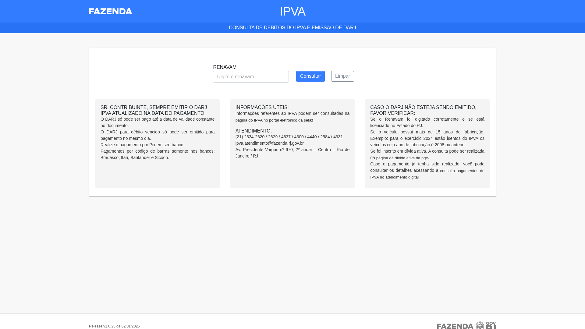 Screenshot of detran-rj-departamento-guias.com