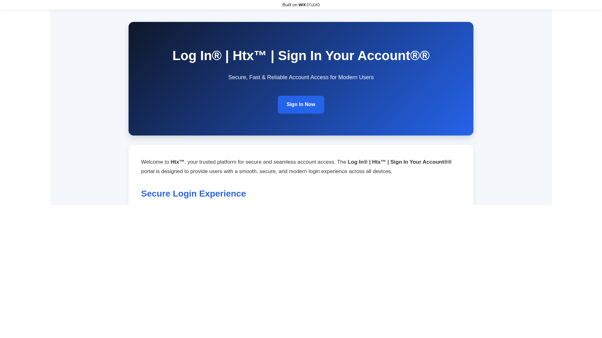 Screenshot of nav-htaxx-apps.wixstudio.com