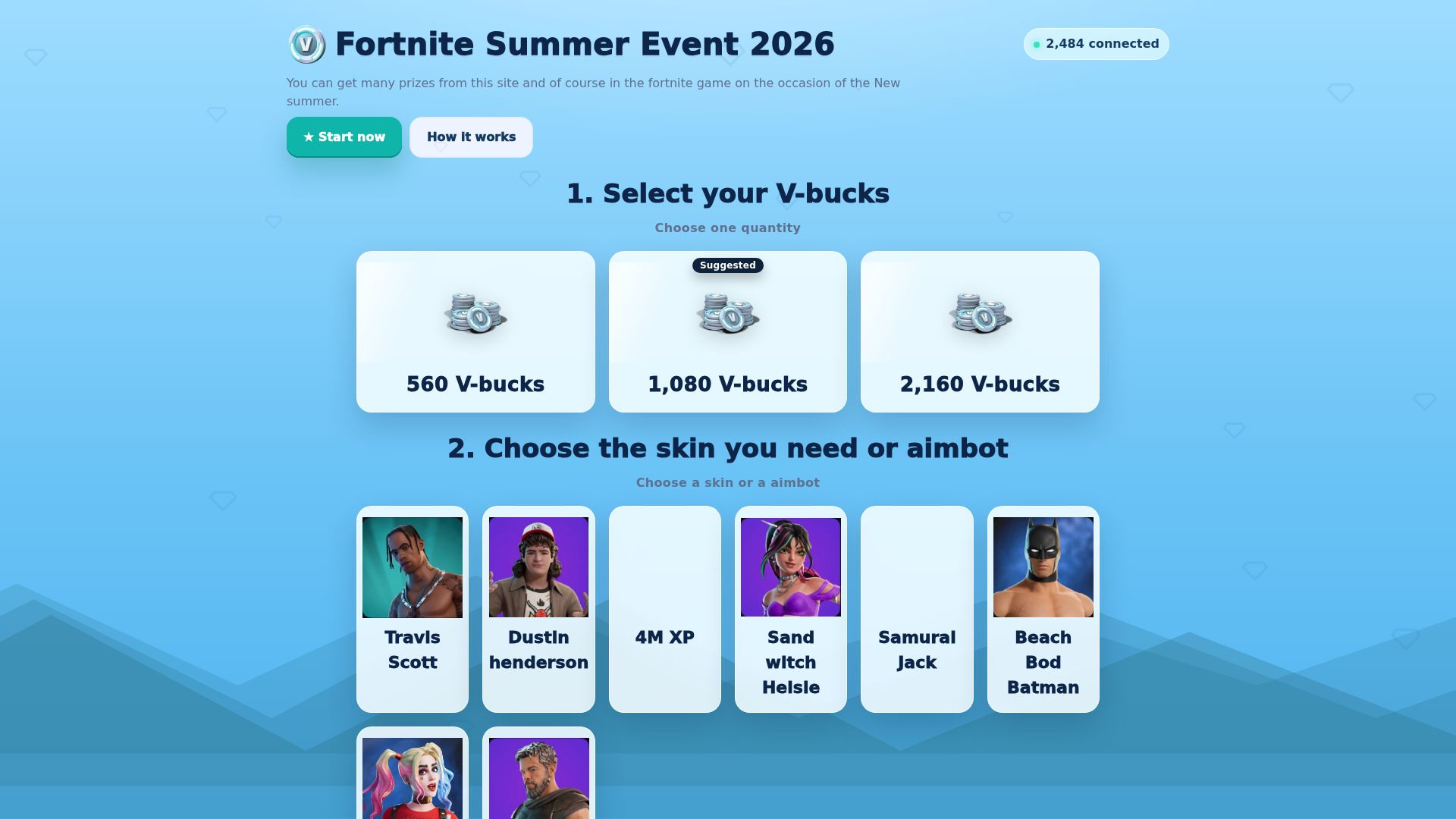 Screenshot of fortniteprize.org
