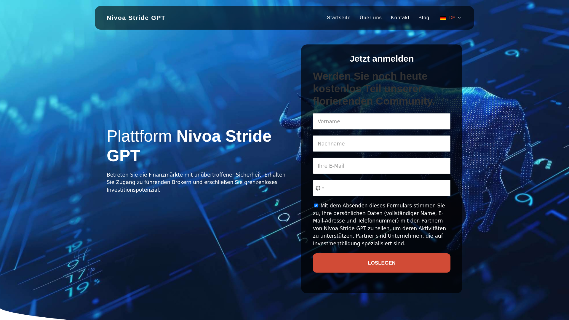 Screenshot of nivorastride-gpt.de
