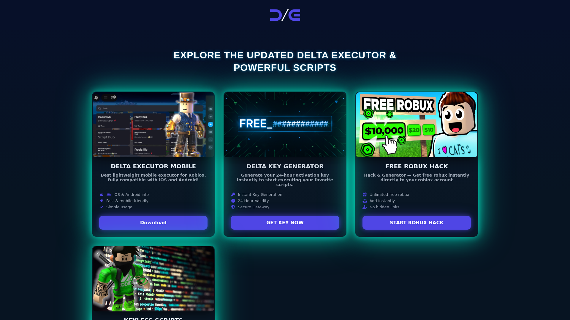 Screenshot of www.dexecutor.com