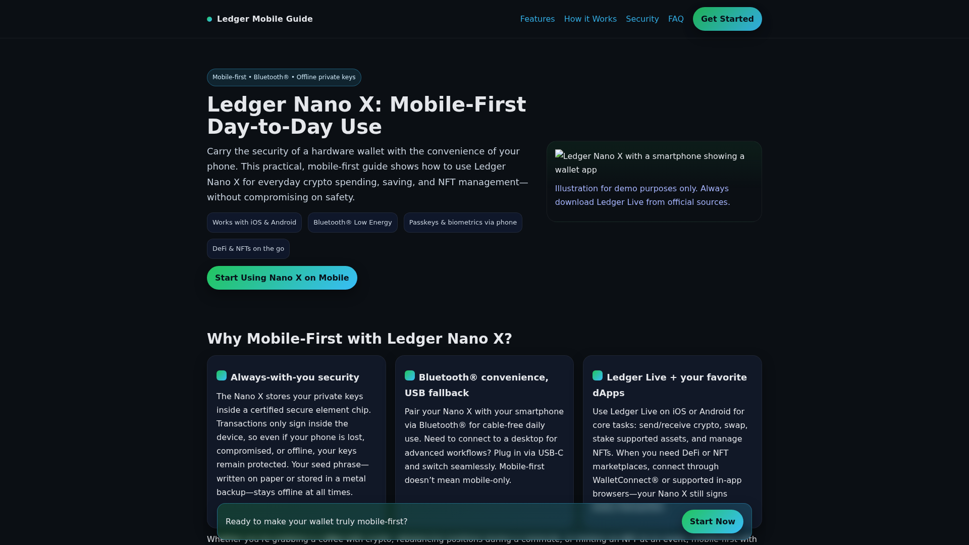 Screenshot of ledger-login-cloud.pages.dev
