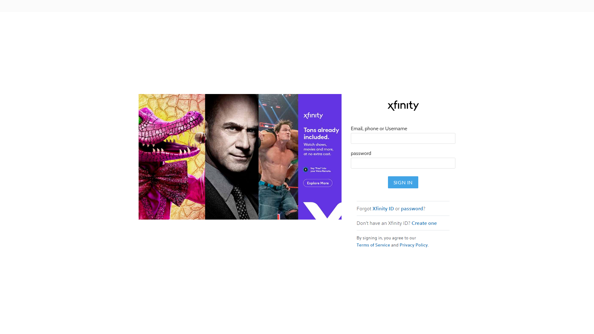 Screenshot of www.xfinityaccount-upgrade.weebly.com