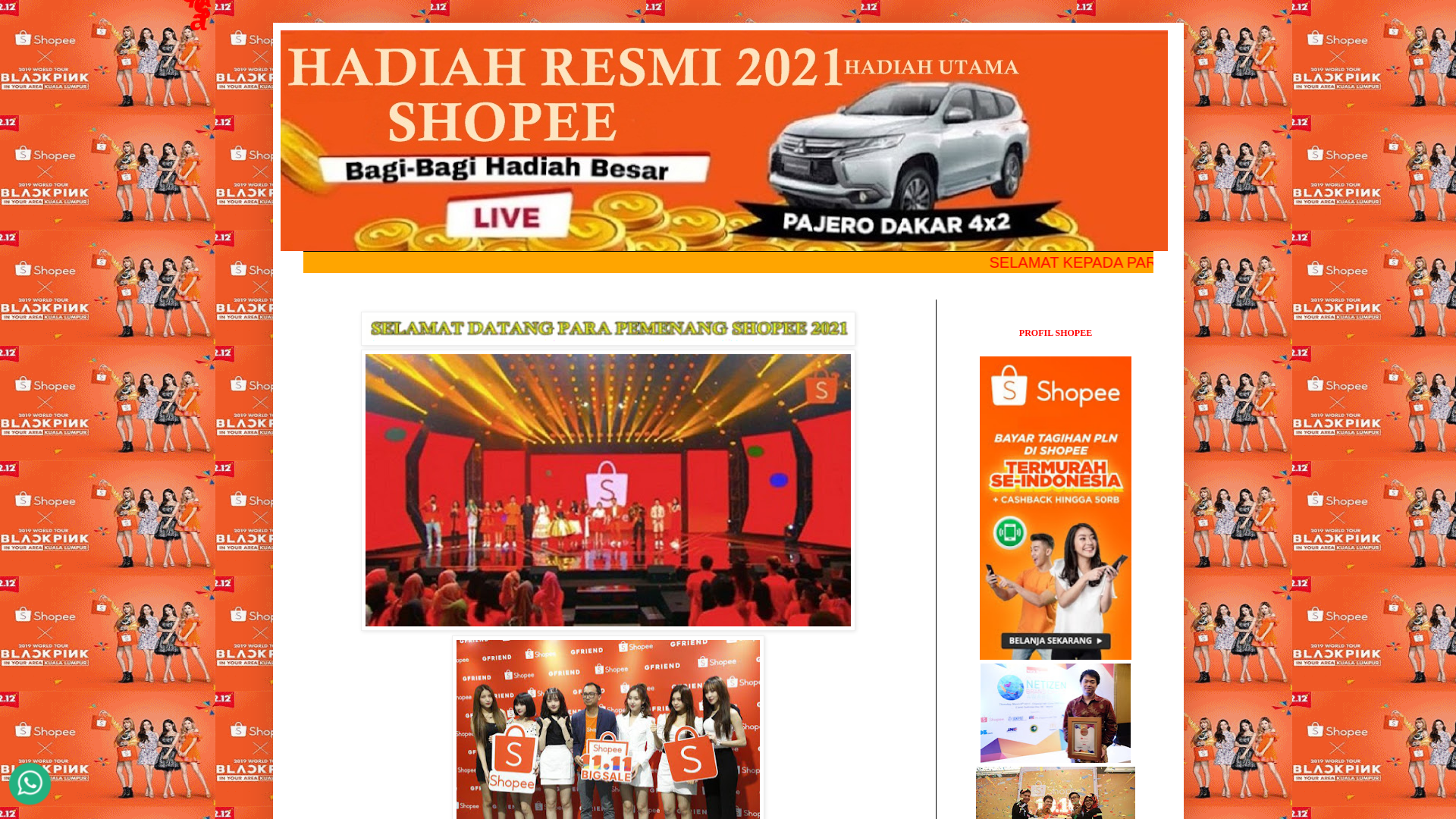 Screenshot of www.info-resmi3125.blogspot.com