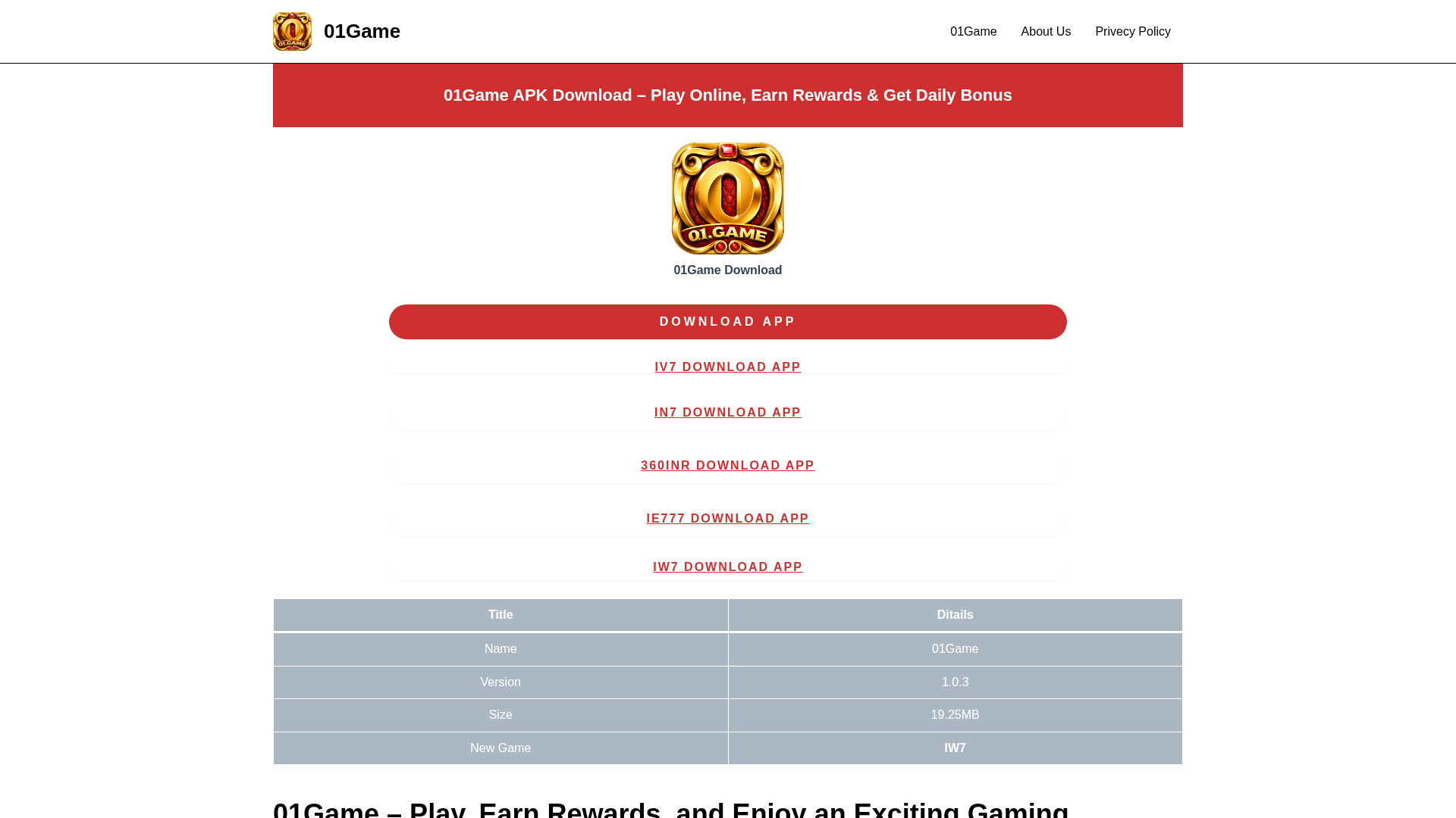 Screenshot of 1game.online
