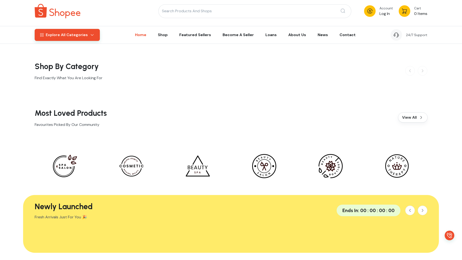 Screenshot of shope-shop.com