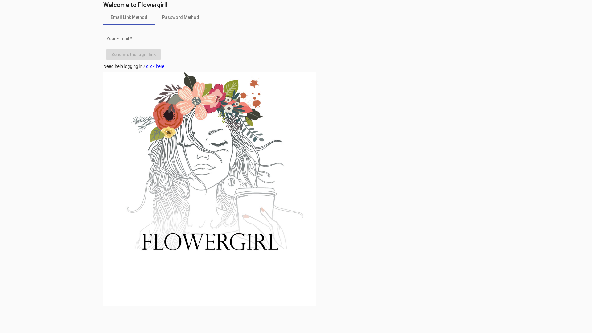 Screenshot of flowergirl.makehappymemories.com