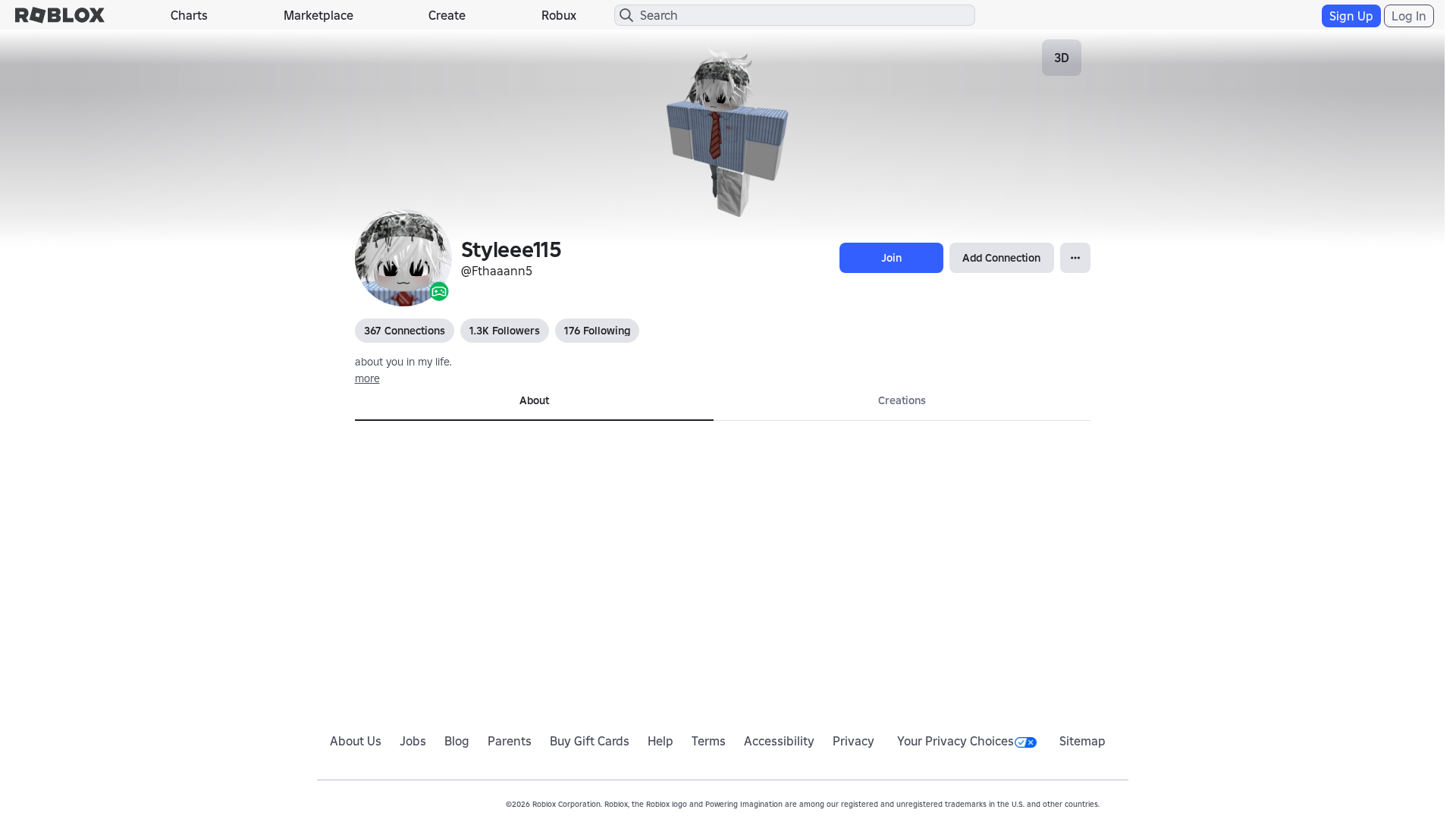 Screenshot of www.roblox.com.bi