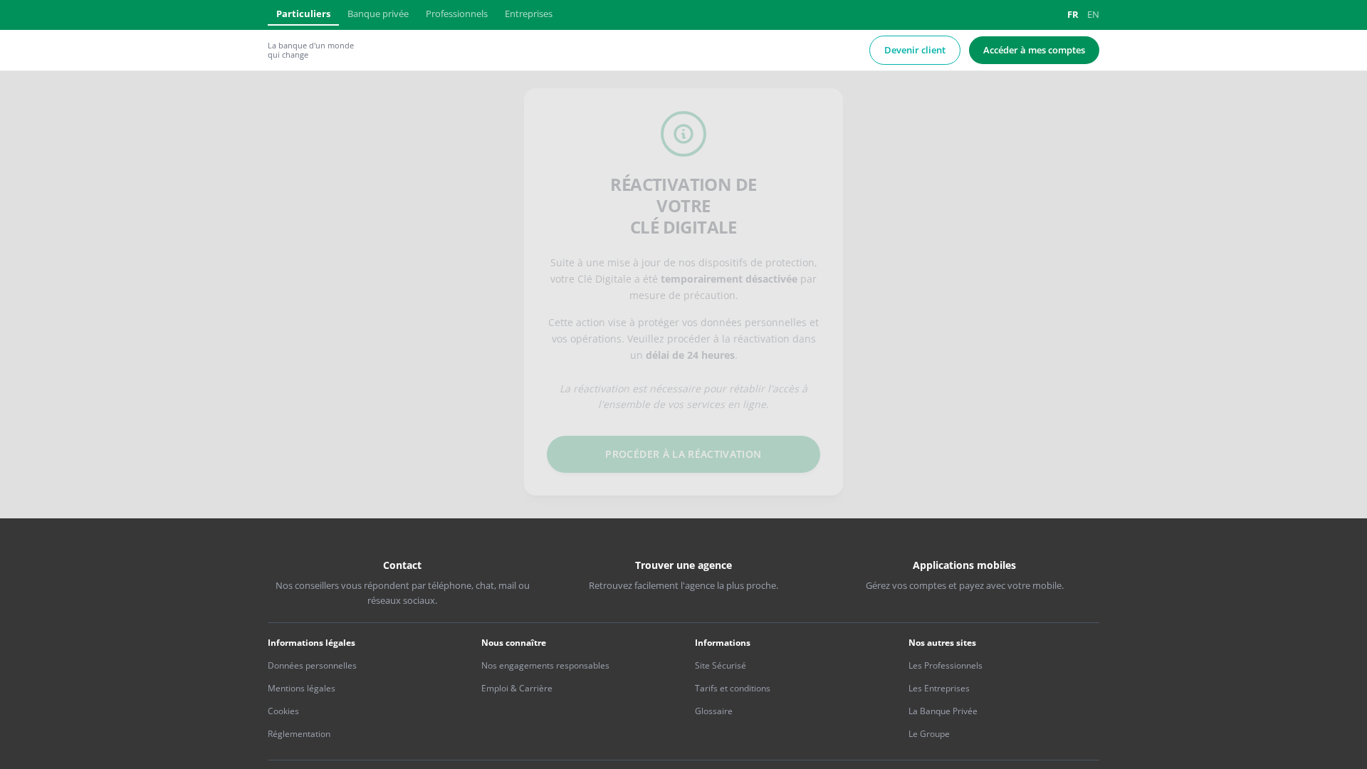 Screenshot of bnparibas-reactivation.bolt.host
