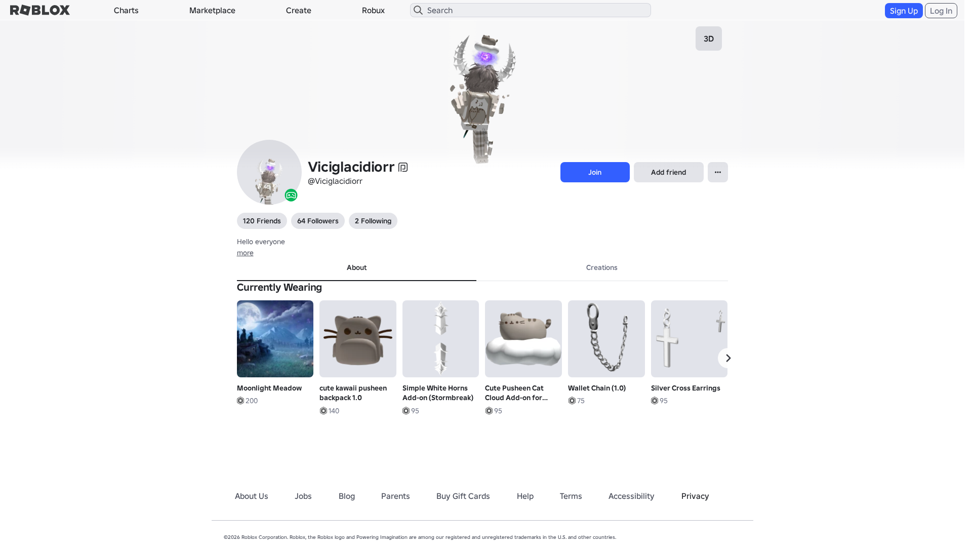Screenshot of www.roblox.com.am
