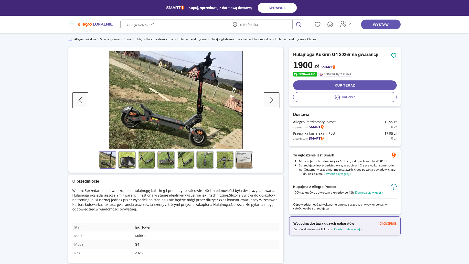 Screenshot of allegrolokalnie.ds-produkt428536.sbs