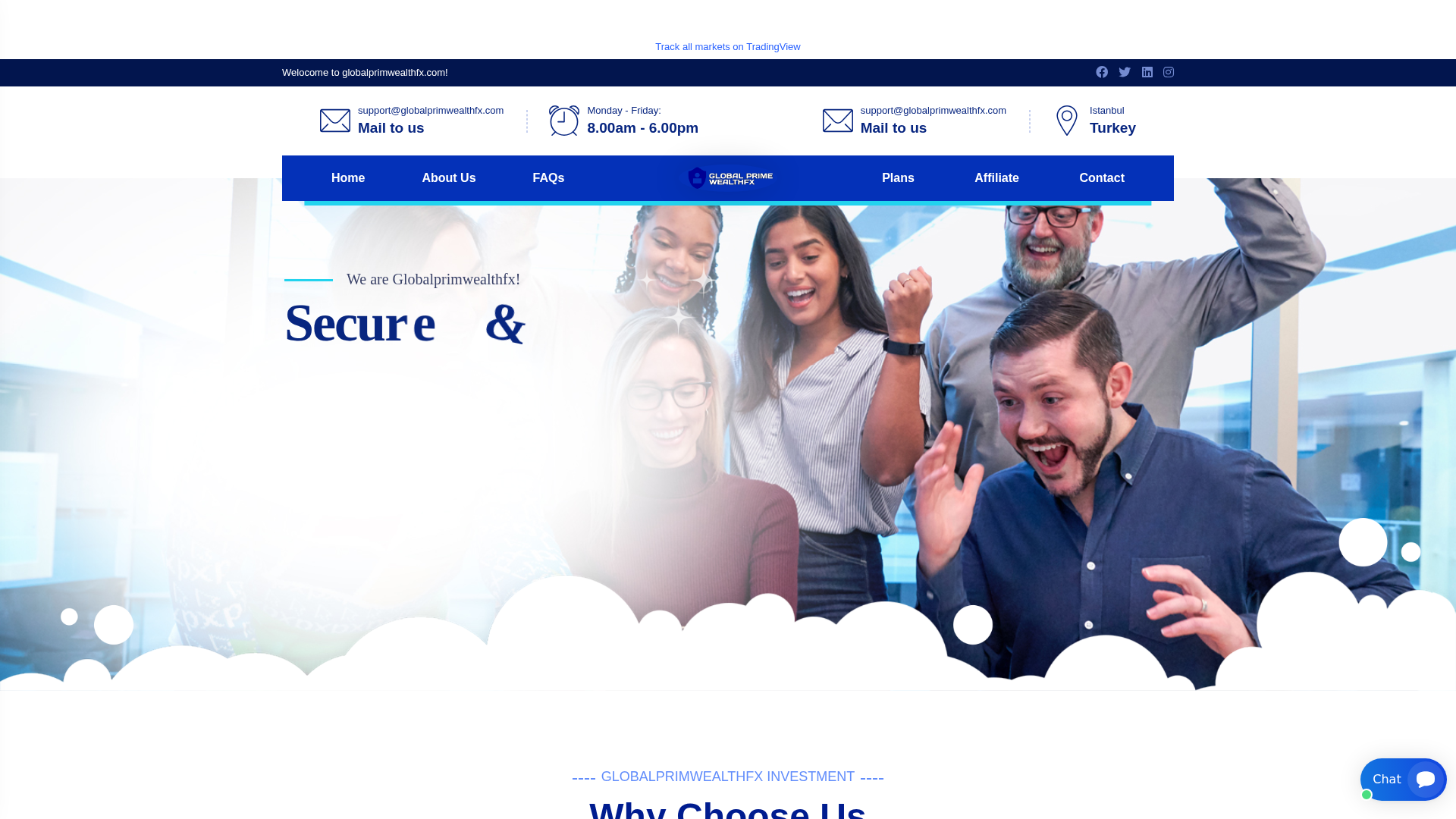 Screenshot of globalprimwealthfx.com