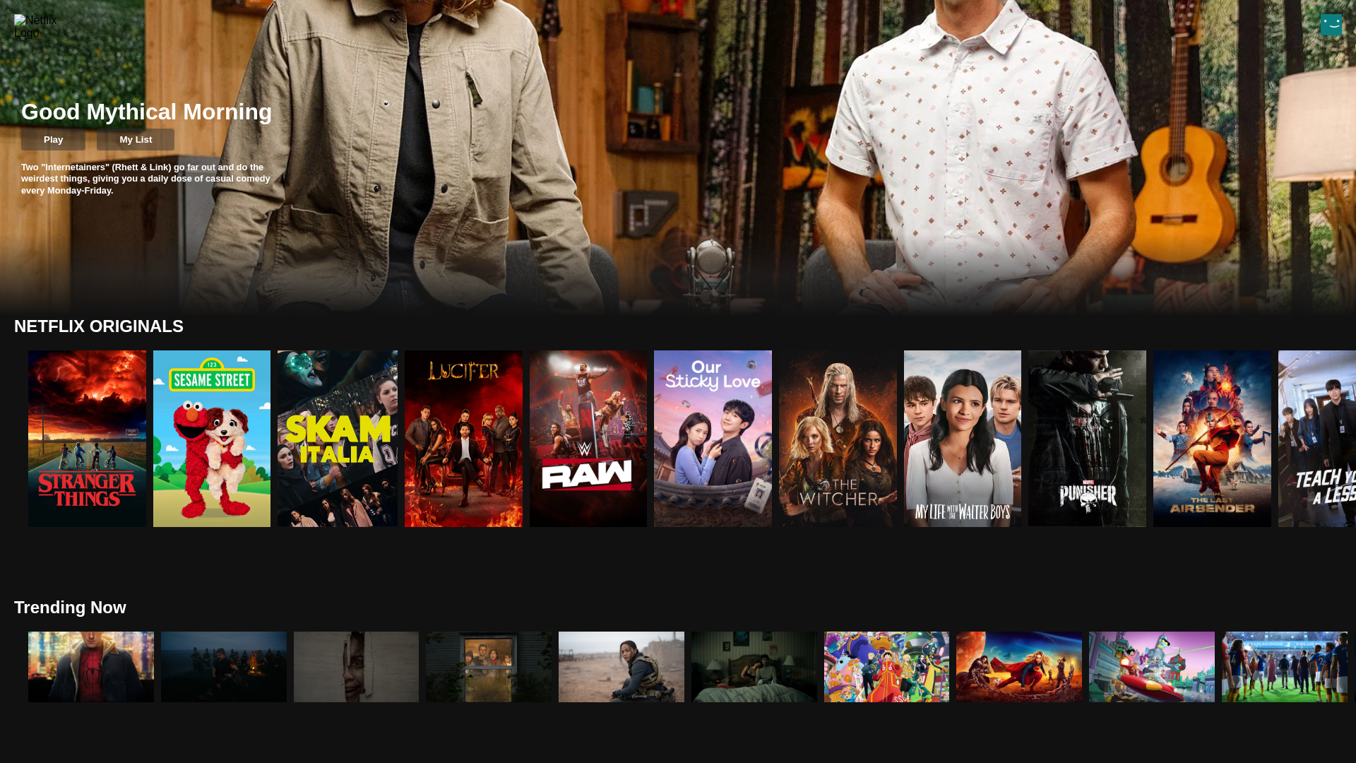 Screenshot of netflix-project-c3b61.web.app