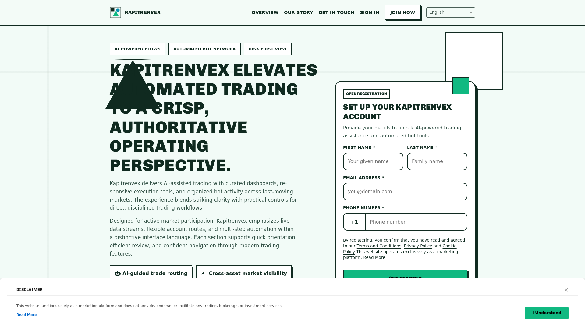 Screenshot of kapitrenvex.digital