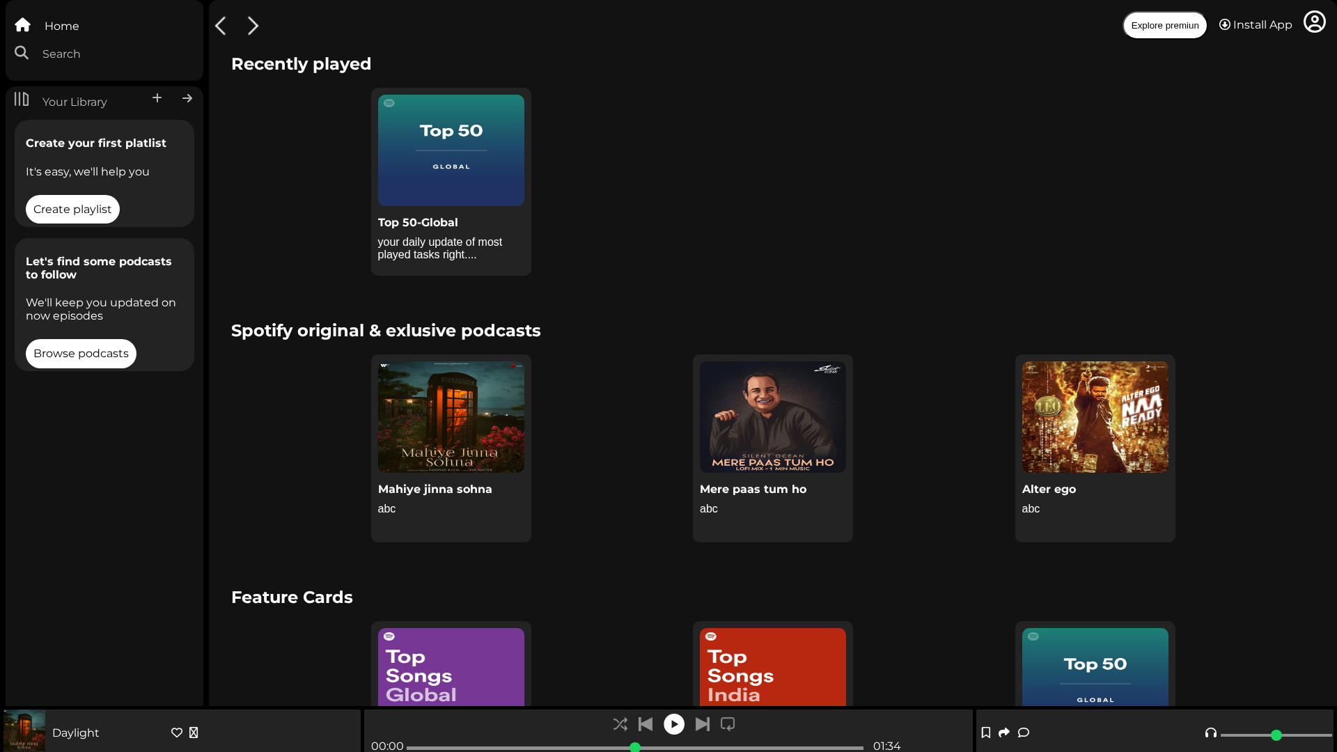 Screenshot of tneetu97.github.io
