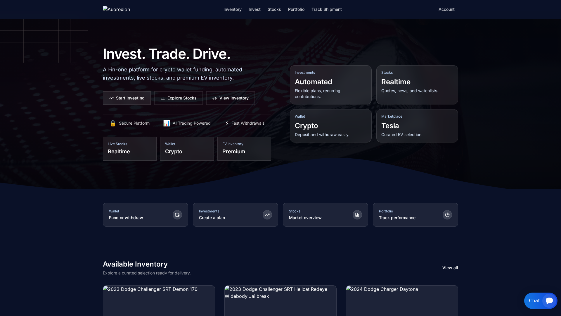 Screenshot of auorexion.com