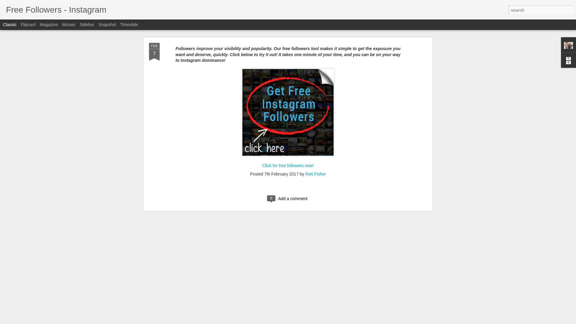 Screenshot of freefollowerinstagram.blogspot.com