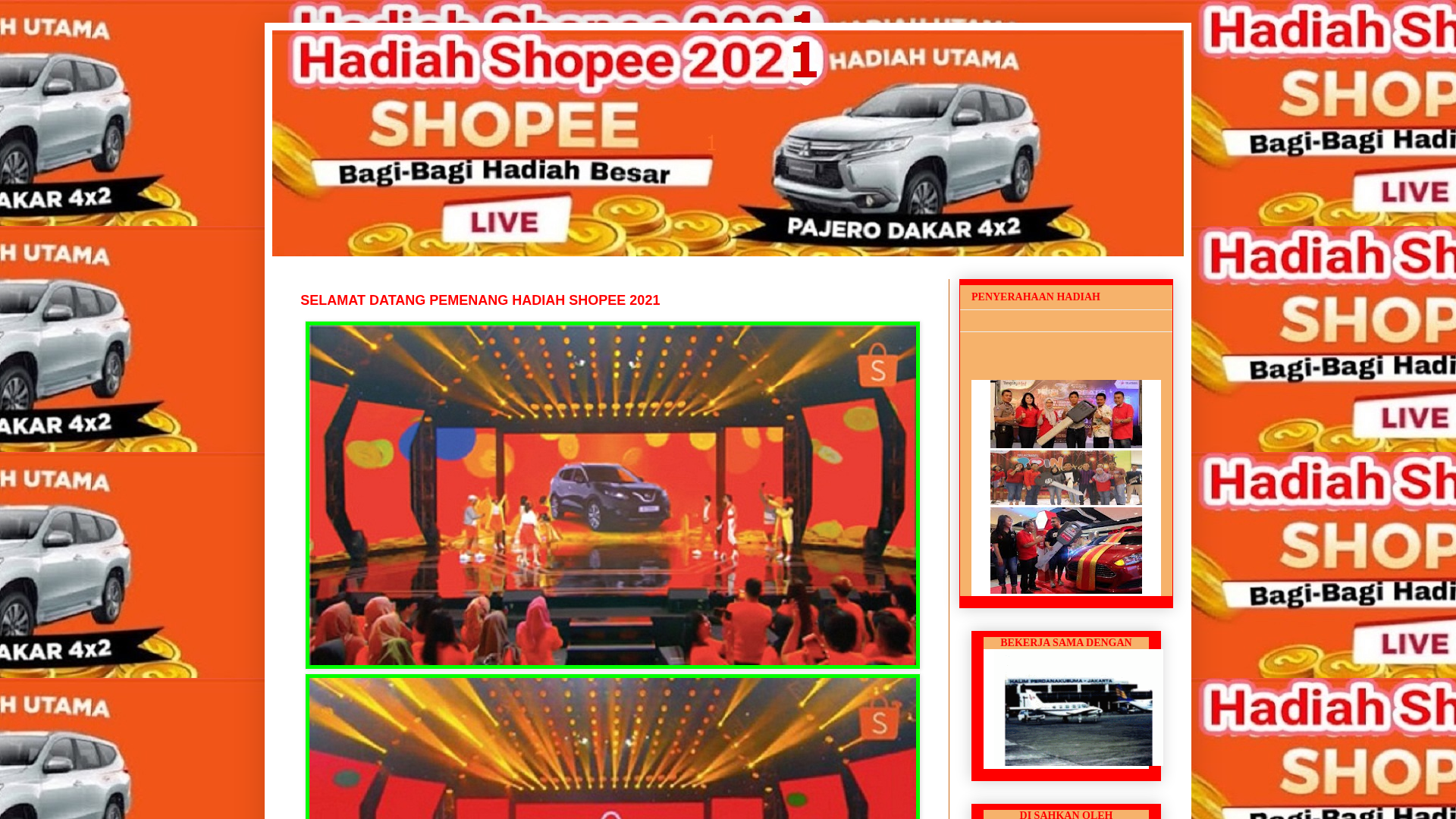 Screenshot of www.grandprize97.blogspot.com