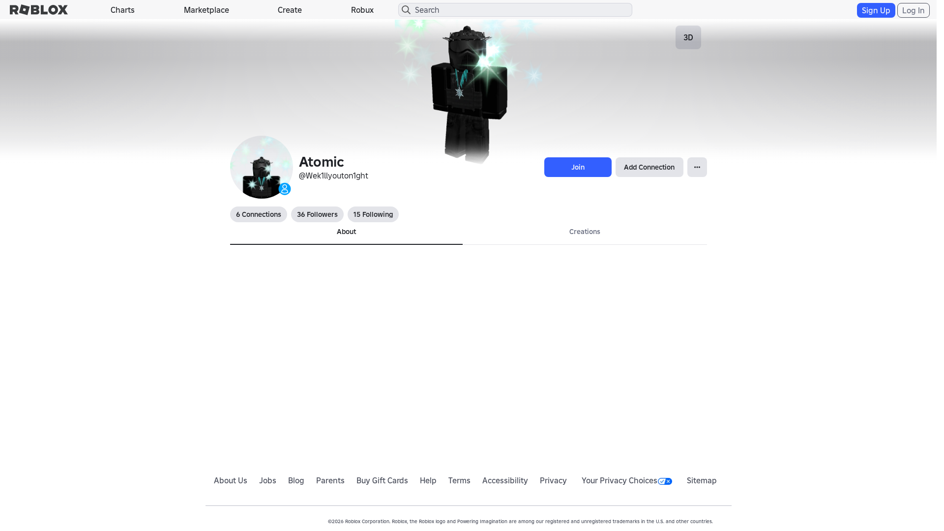 Screenshot of www.roblox.com.bn