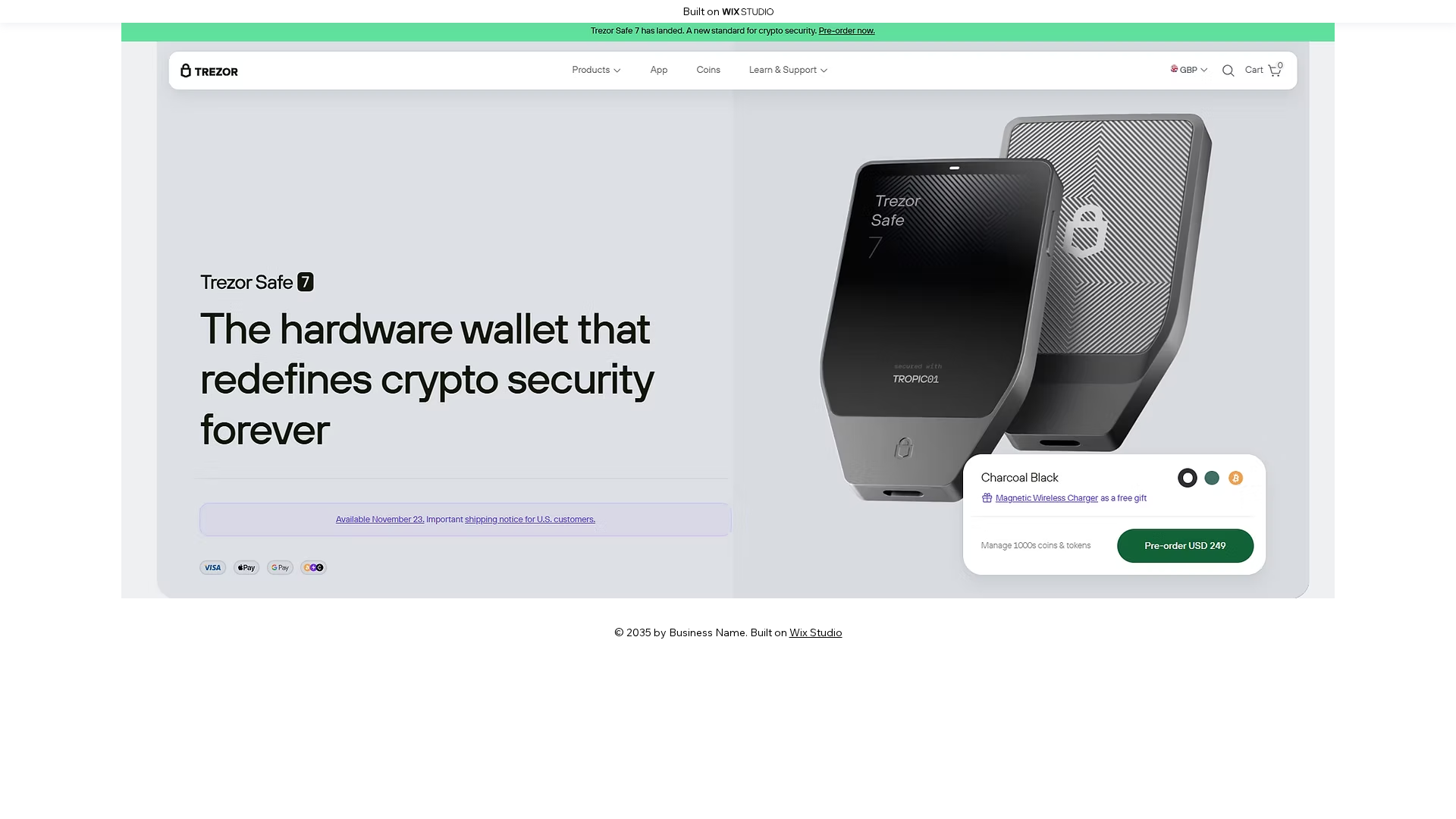 Screenshot of ecostart-trxero.wixstudio.com