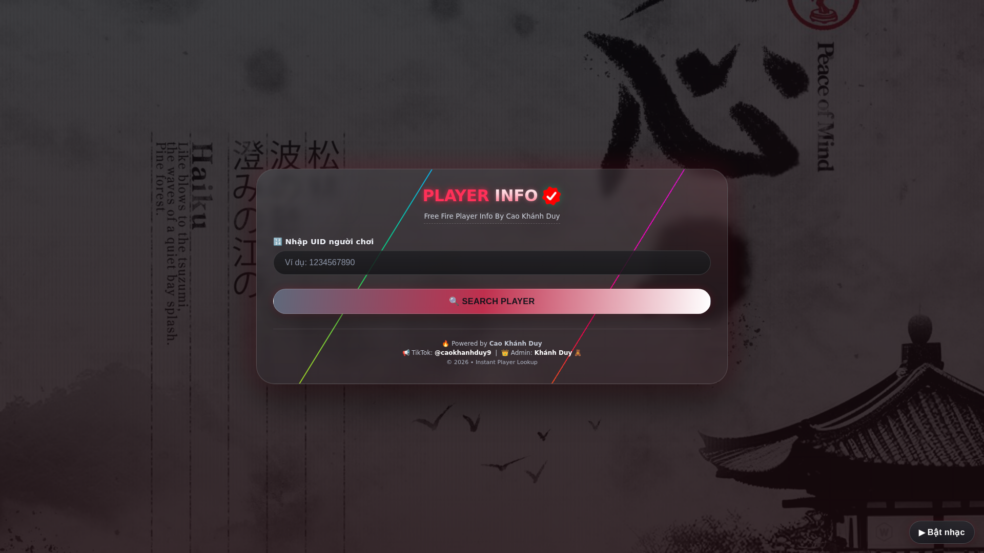 Screenshot of caokhanhduy-info.pages.dev