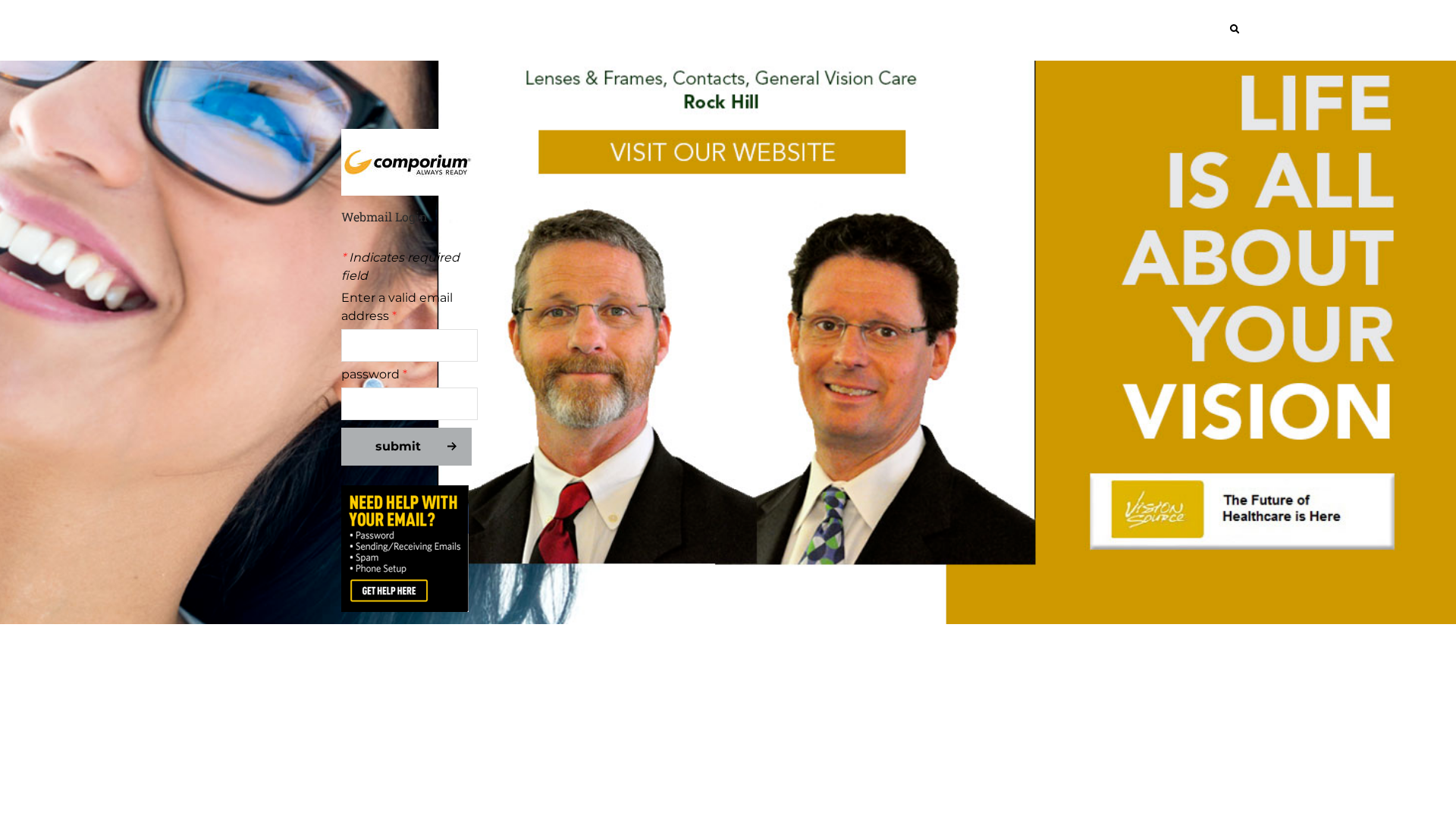 Screenshot of comporiummaillupdate.weebly.com