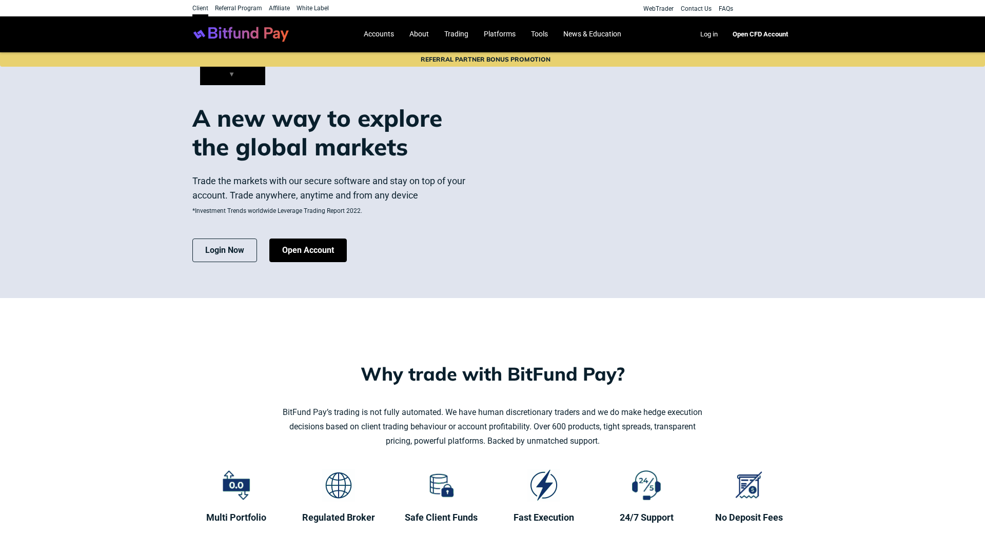 Screenshot of bitfundpays.com