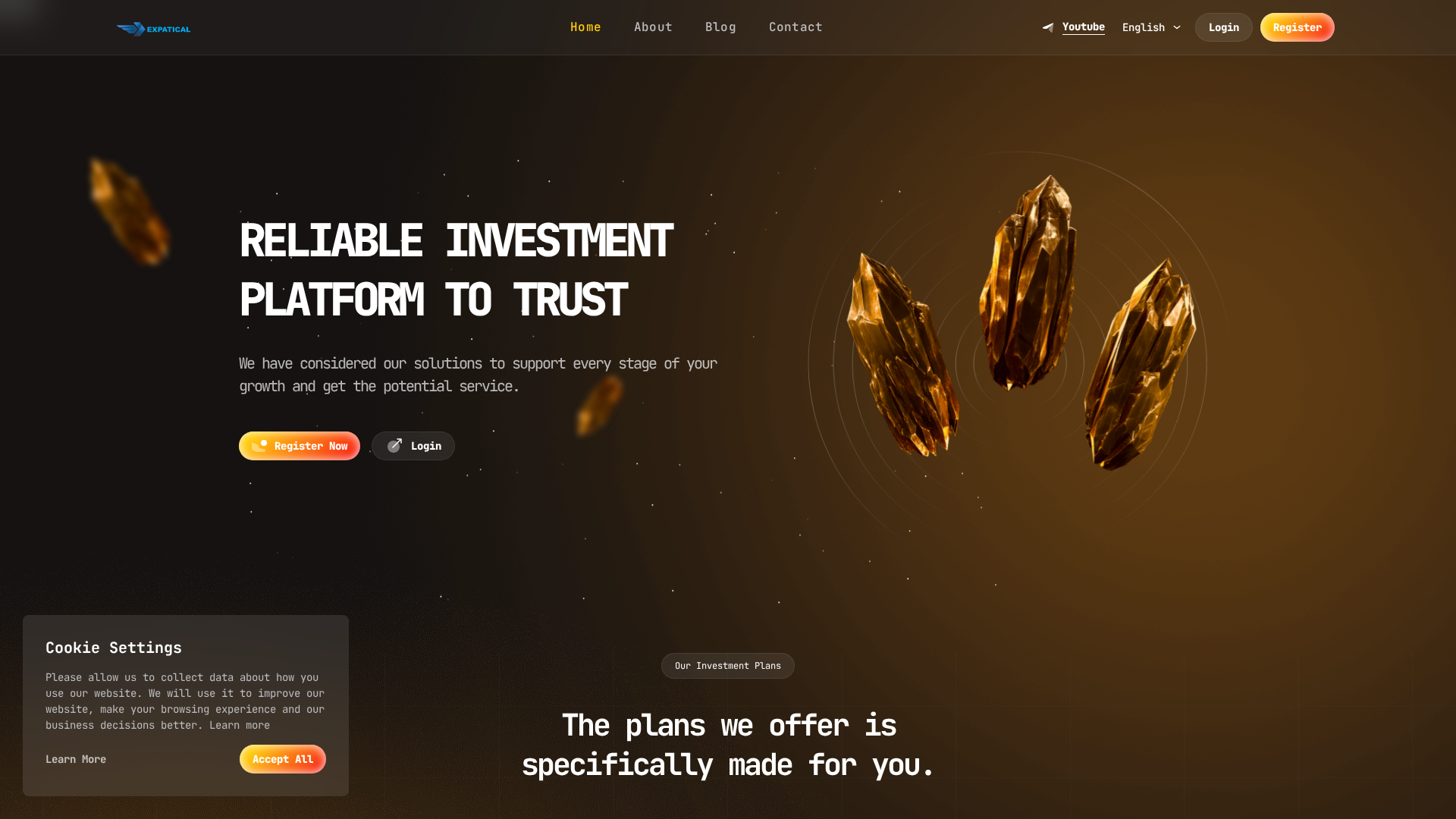 Screenshot of royalexpactical.com
