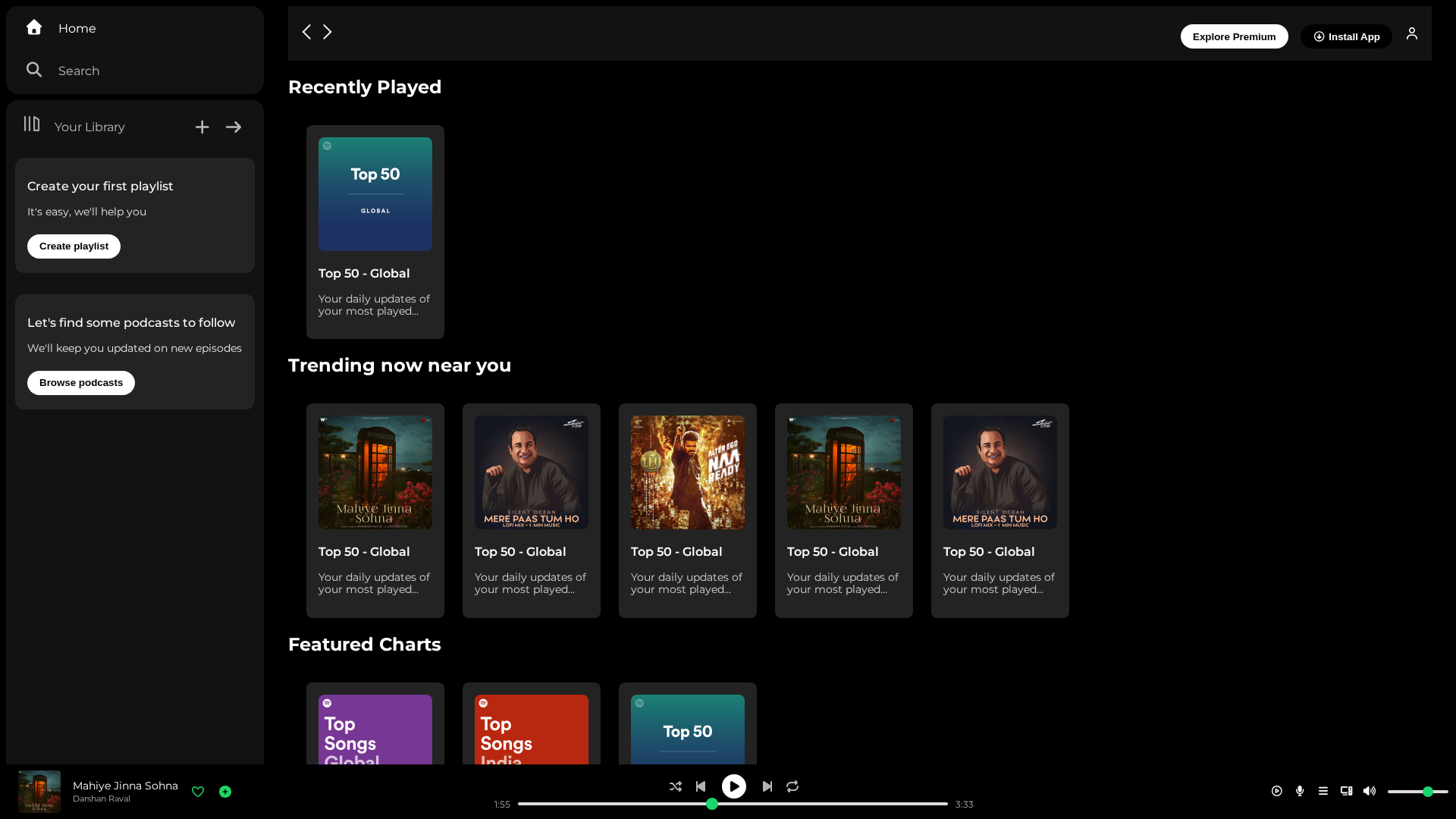 Screenshot of bhumi0120.github.io