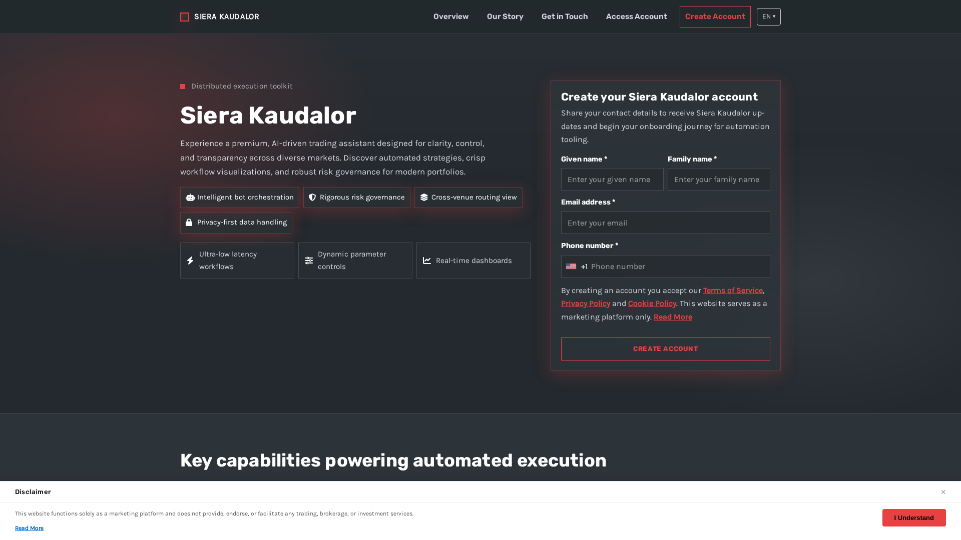 Screenshot of sierakaudalor.com