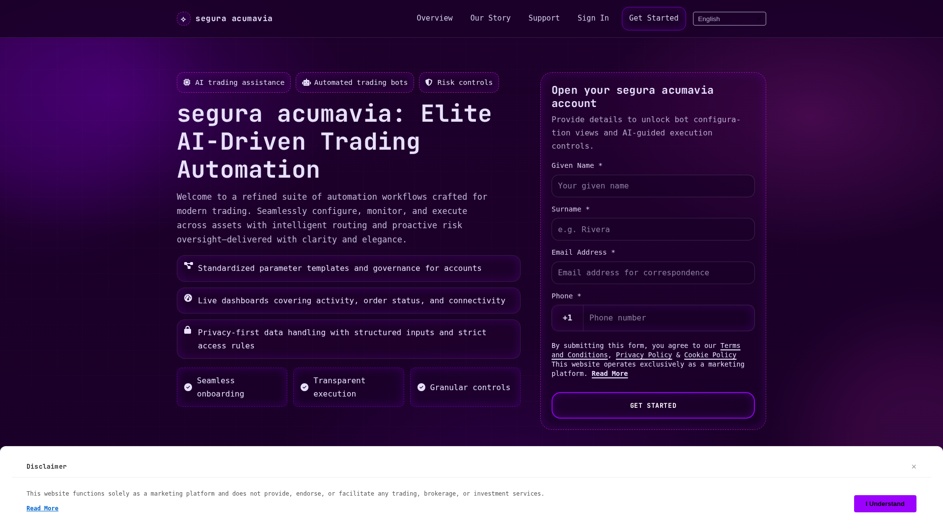 Screenshot of segura-acumavia.digital