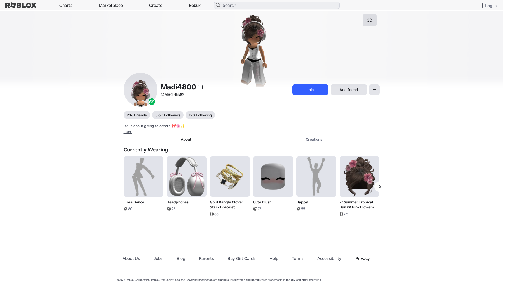 Screenshot of www.roblox.com.ml