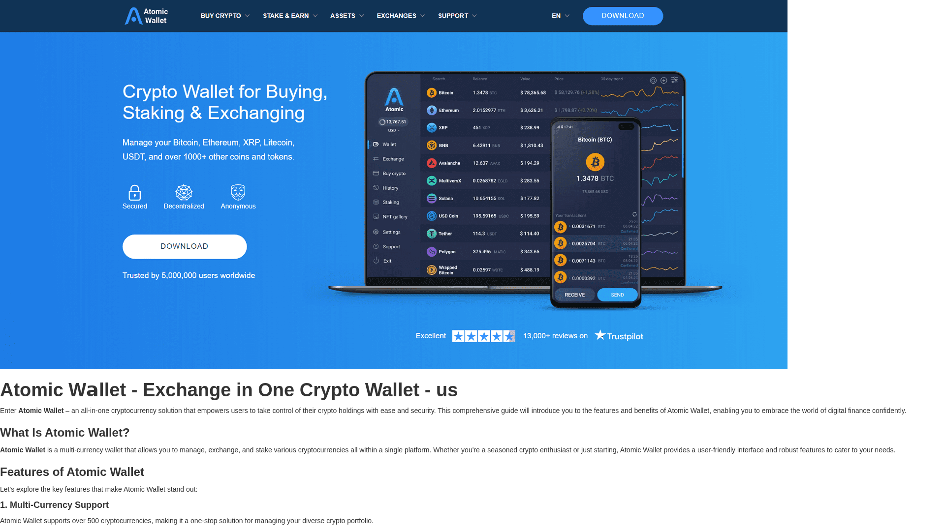 Screenshot of atomicwallc.webflow.io